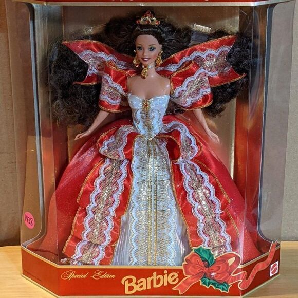 1997 SPECIAL EDITION HAPPY HOLIDAYS BARBIE - NRFB - Picture 2 of 9